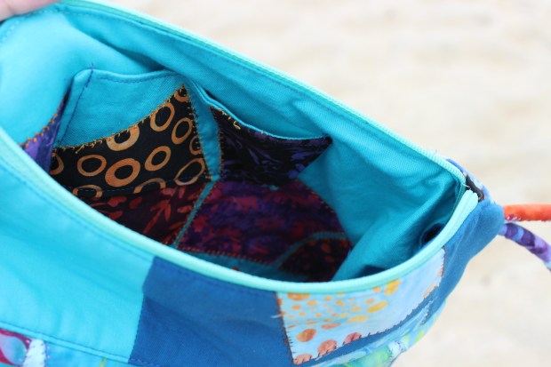 mini charm bag inside