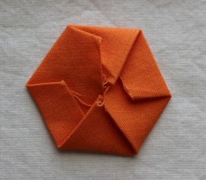 hexagons more fabric