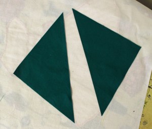 cut square on diagonal