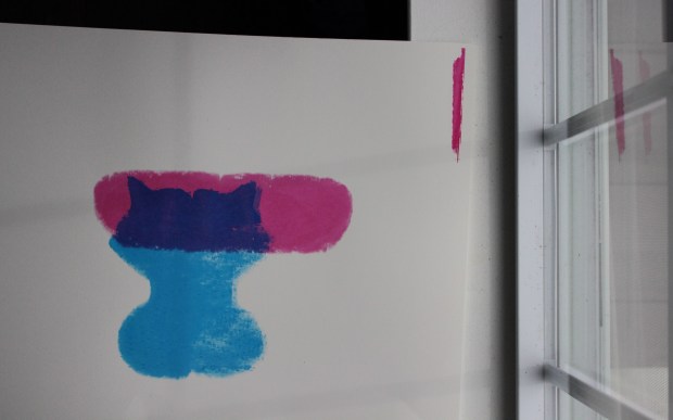 eyes wide shut pink and cat